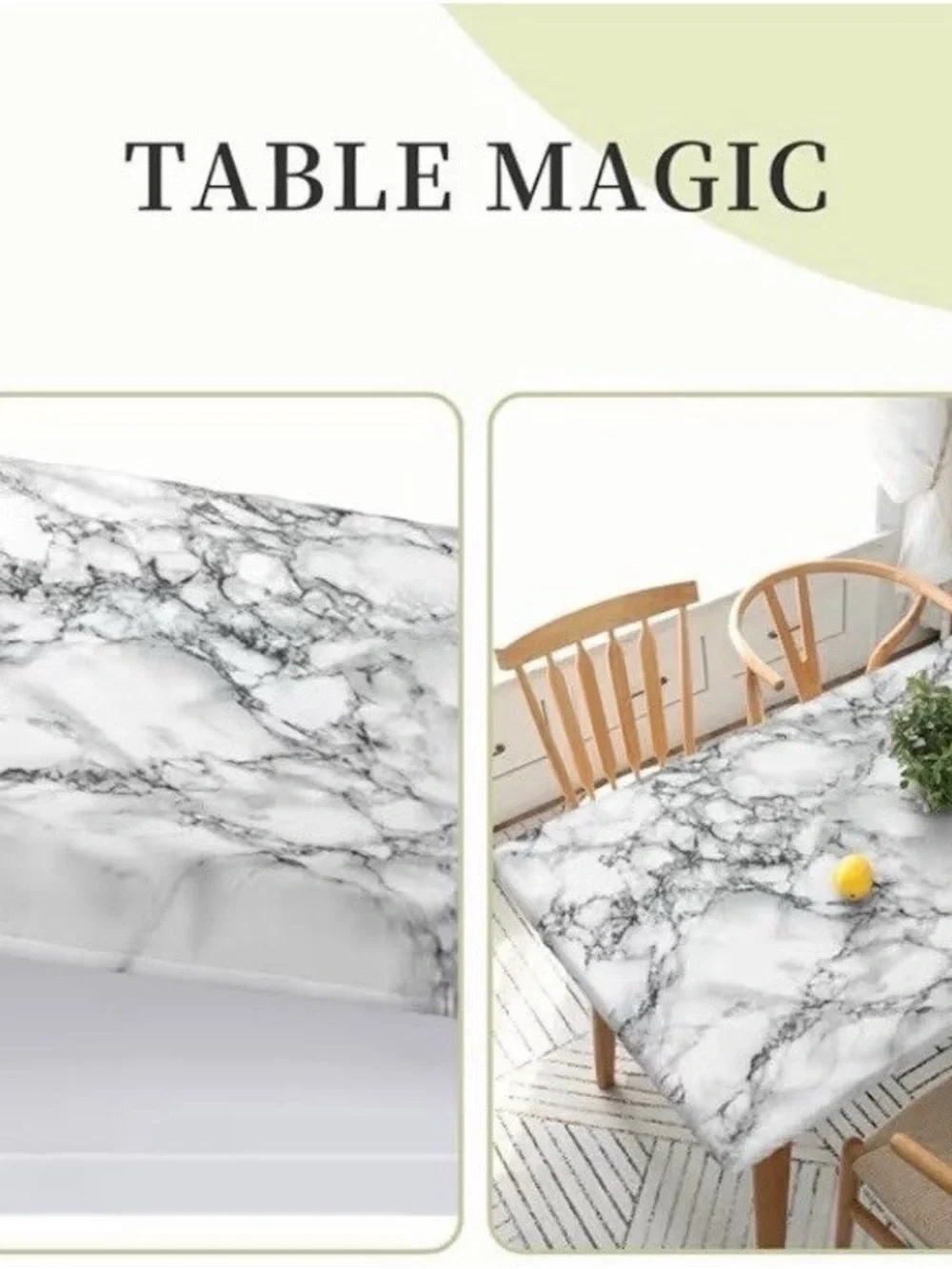 Fitted tablecloth - washable